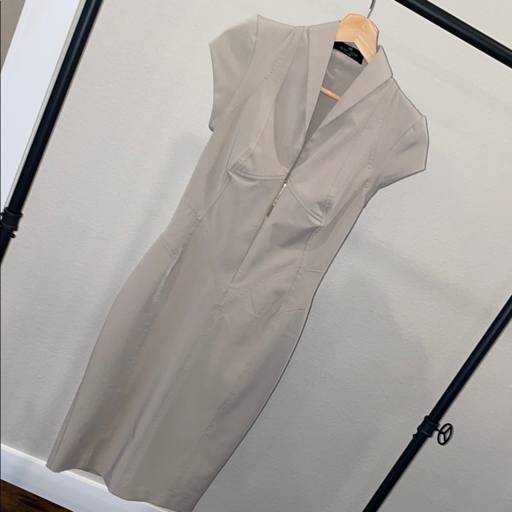 Mary Depp Light Grey/Beige Dress size 40 Italy (XS US)